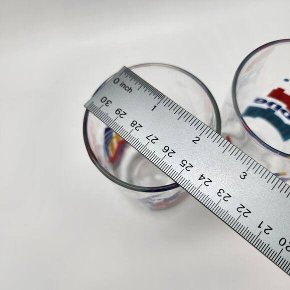 Vtg Diet Pepsi Drinking Glasses Set of 2 You Got The Right One Ray Charles Retro - Picture 10 of 10